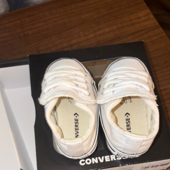 Converse Cream Baby Sneakers - Picture 2 of 3